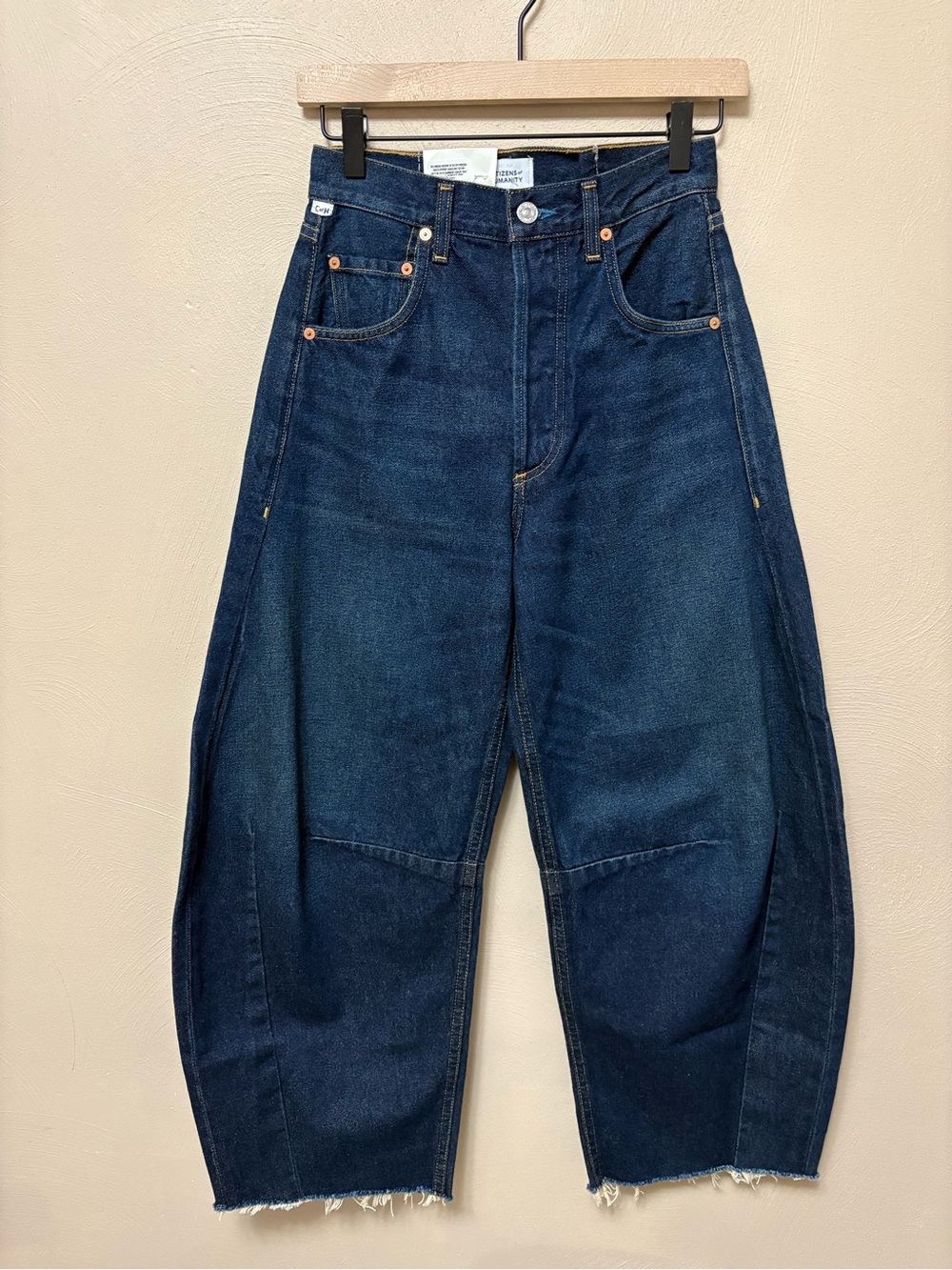 Citizens of Humanity Horseshoe Jean in Bravo Dark Wash Denim Size 23 NWT New - Picture 4 of 14